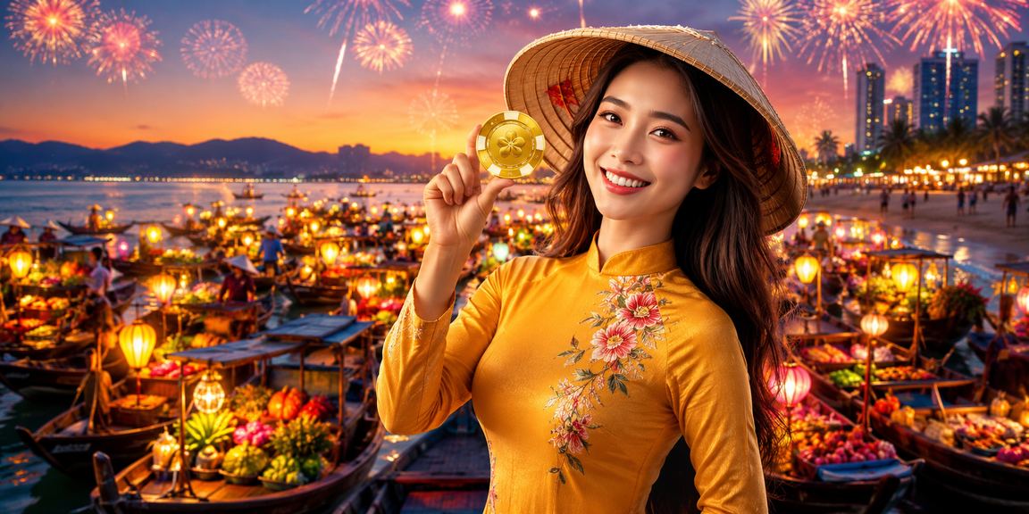 Không khí giải trí casino và bãi biển Đà Nẵng về đêm