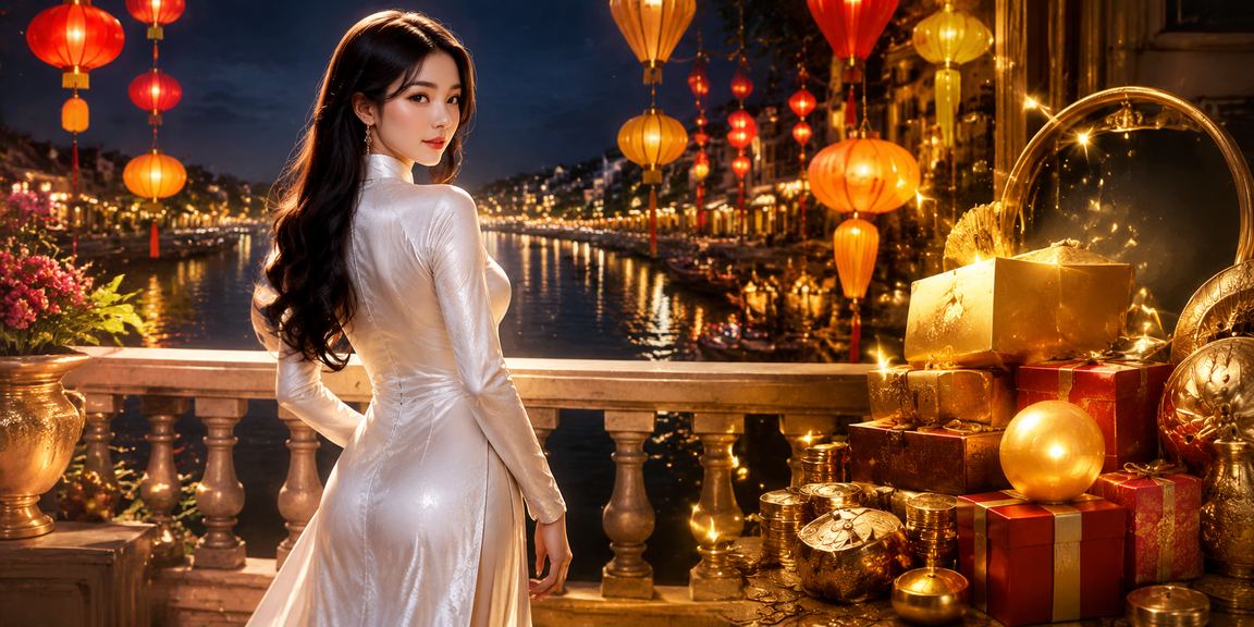 Người chơi tại Huế trải nghiệm cá cược trực tuyến trên kqdb với trang phục áo dài truyền thống